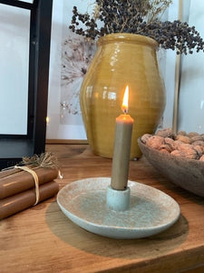 Kerzenhalter für Stabkerze Keramik von Ib Laursen