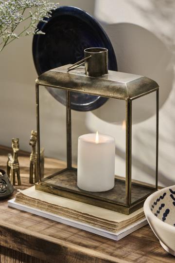 Laterne länglich abgerundetes Dach Ib Laursen