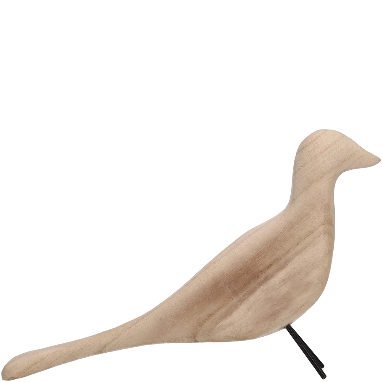 Holz Vogel Luigi, L34 B5,5 H12 natur