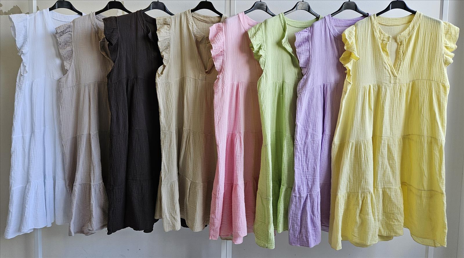 Sommerkleid in drei tollen Farben