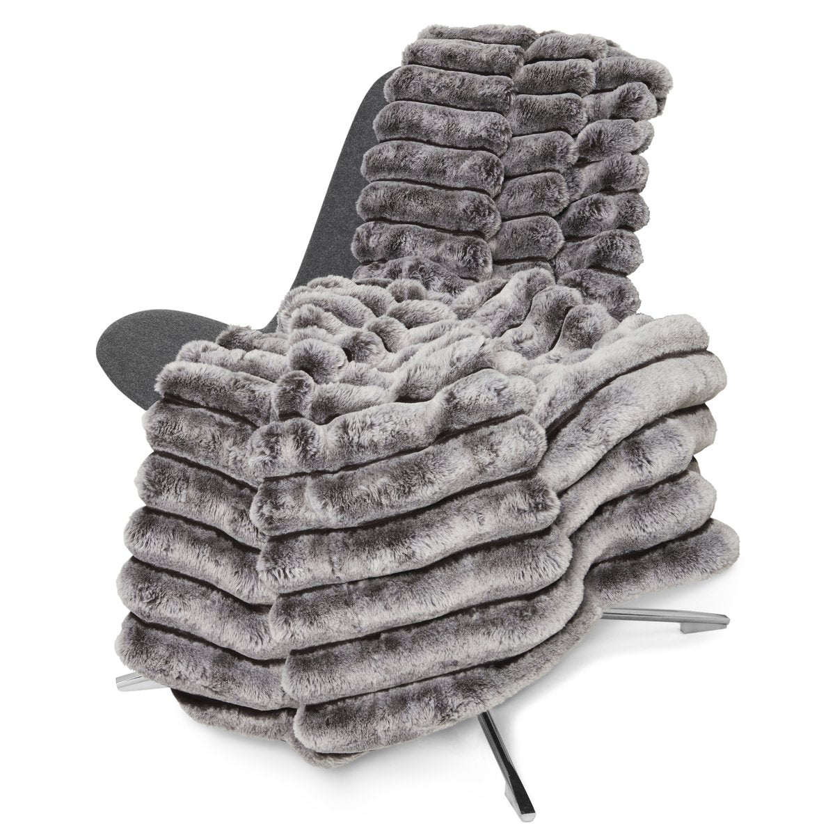 Rocky Blanket - Rauch Plaid Decke Skinwille Home