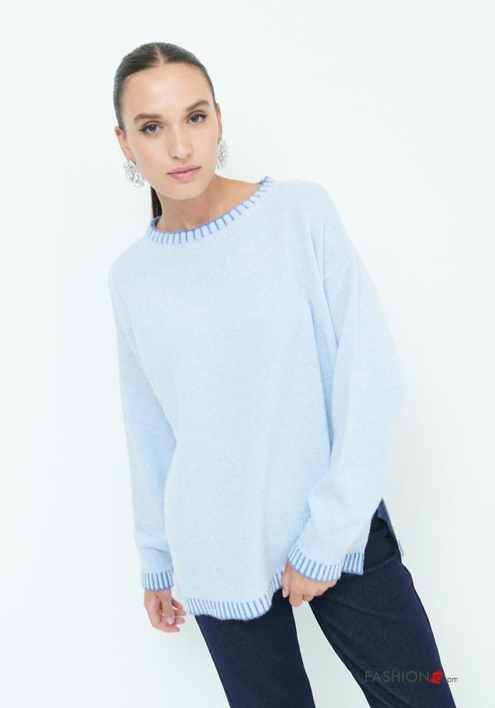 Pullover mit Detail an Bündchen