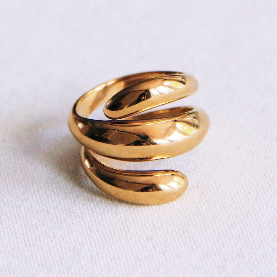 Ring Statement Ring Spirale