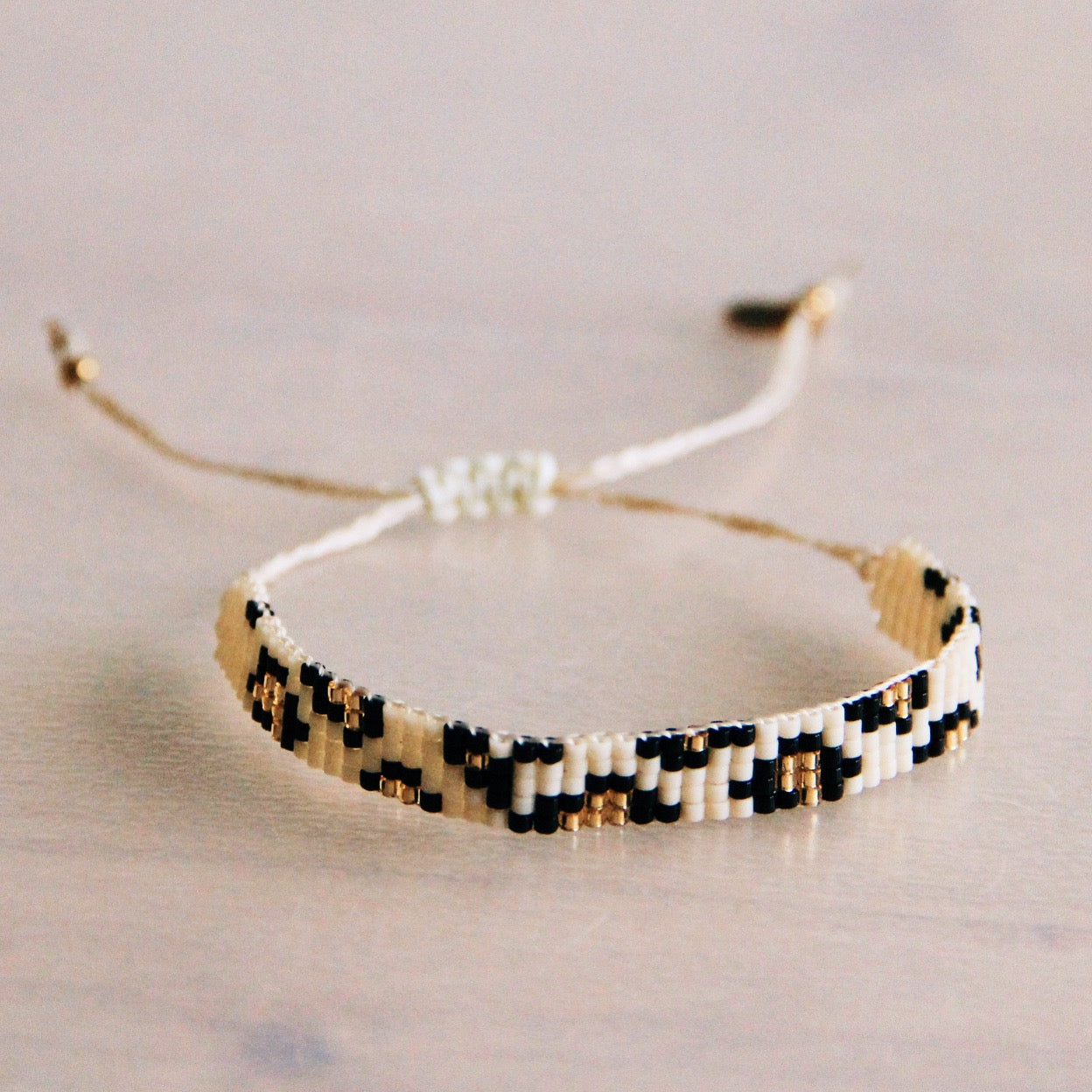 Webarmband Leopard