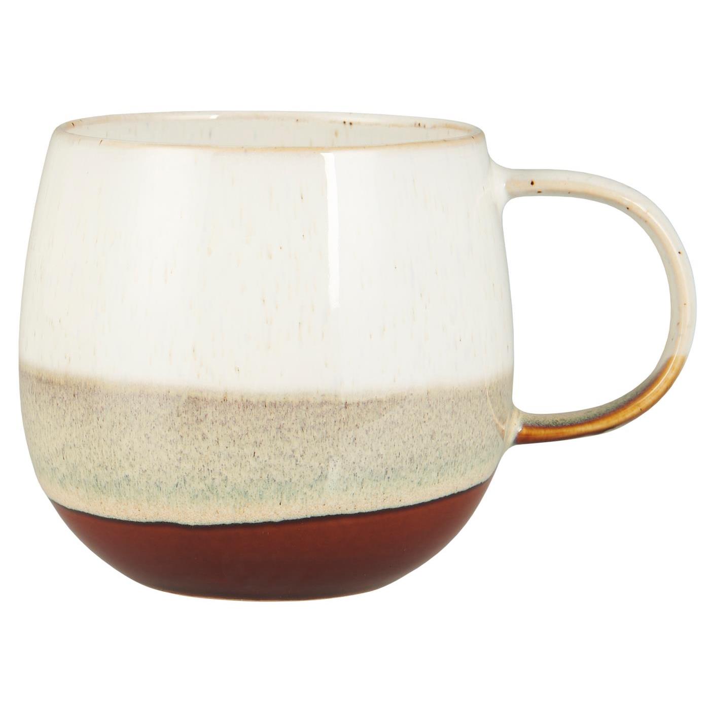 Tasse Agneta m/braunem Muster