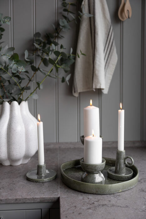 Vallholm grüner Kerzenständer von Storefactory