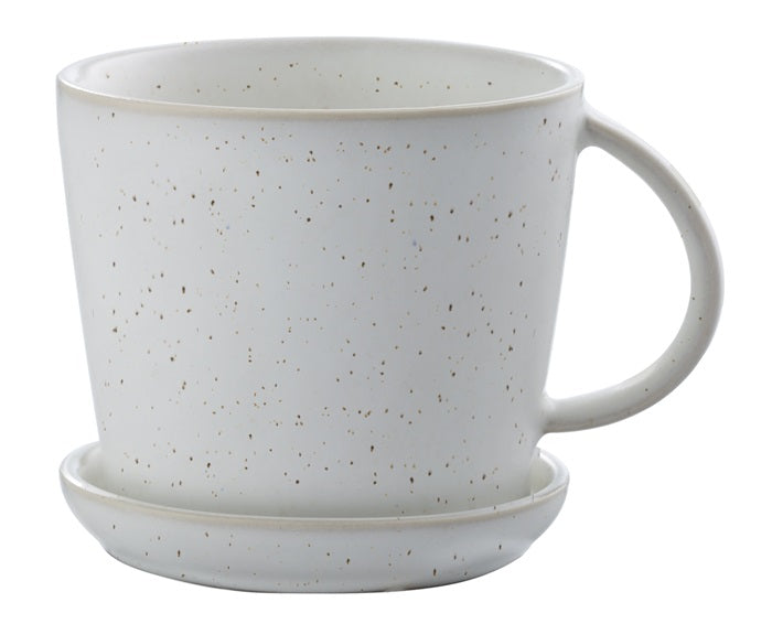 Tasse mit Untersetzer ERNST
