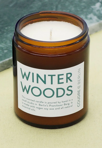 Duftkerze Winter Holz