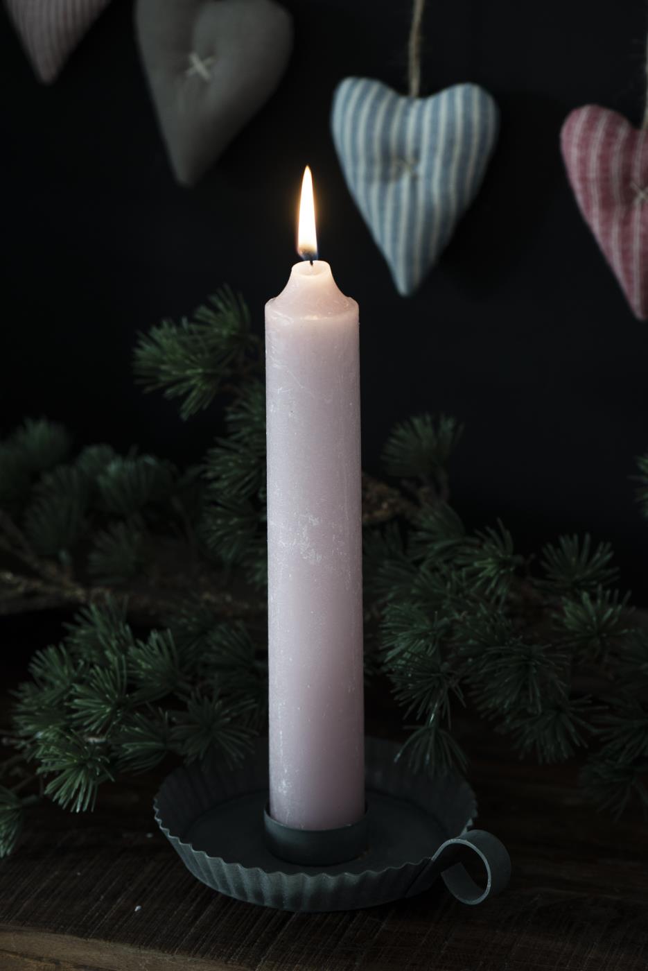 Rustikale Kerzen von Ib Laursen H: 25 Ø: 3,8