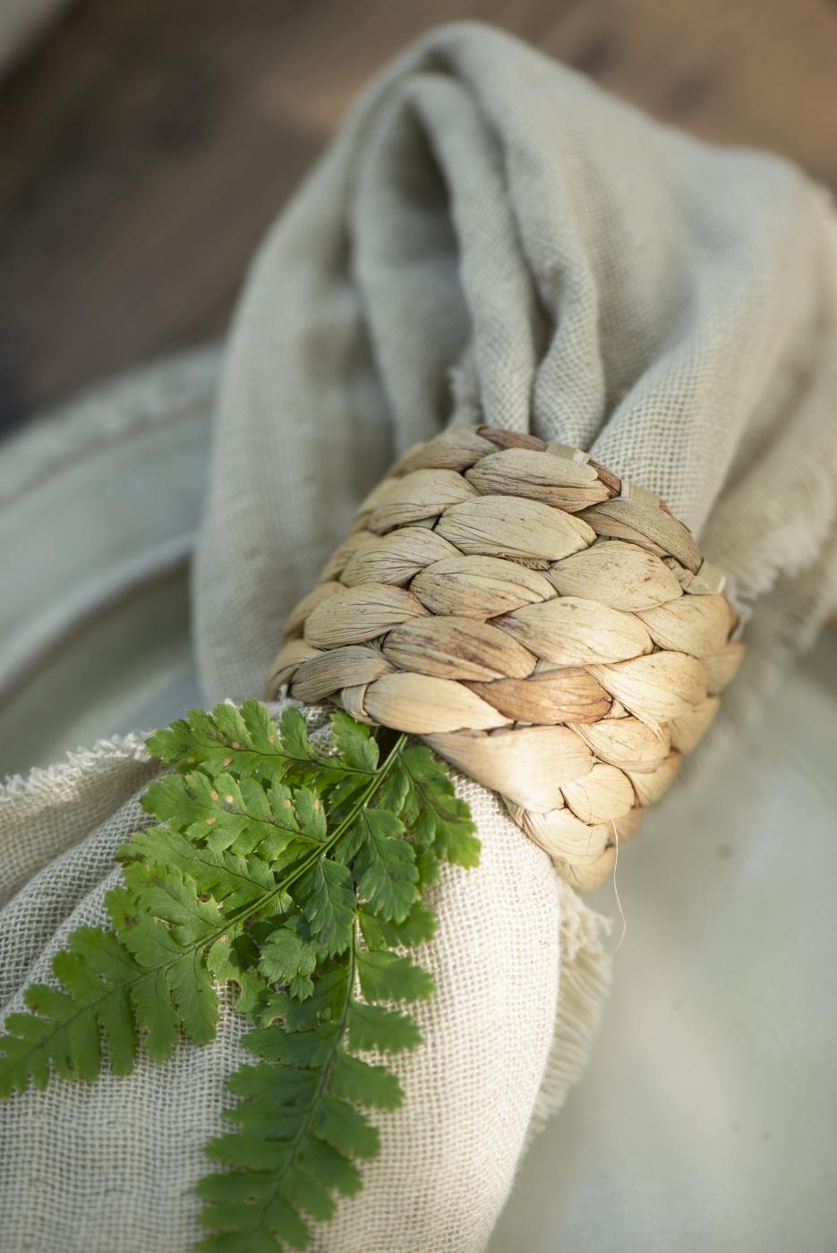 Serviettenring grobes Geflecht Ib Laursen