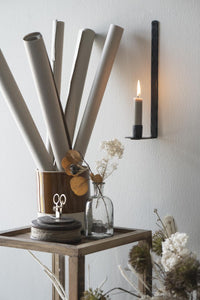 Kerzenhalter für die Wand aus  Metall von Ib Laursen