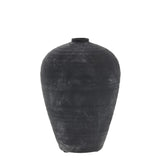 Catia Dekorationsvase H30 cm. antik schwarz