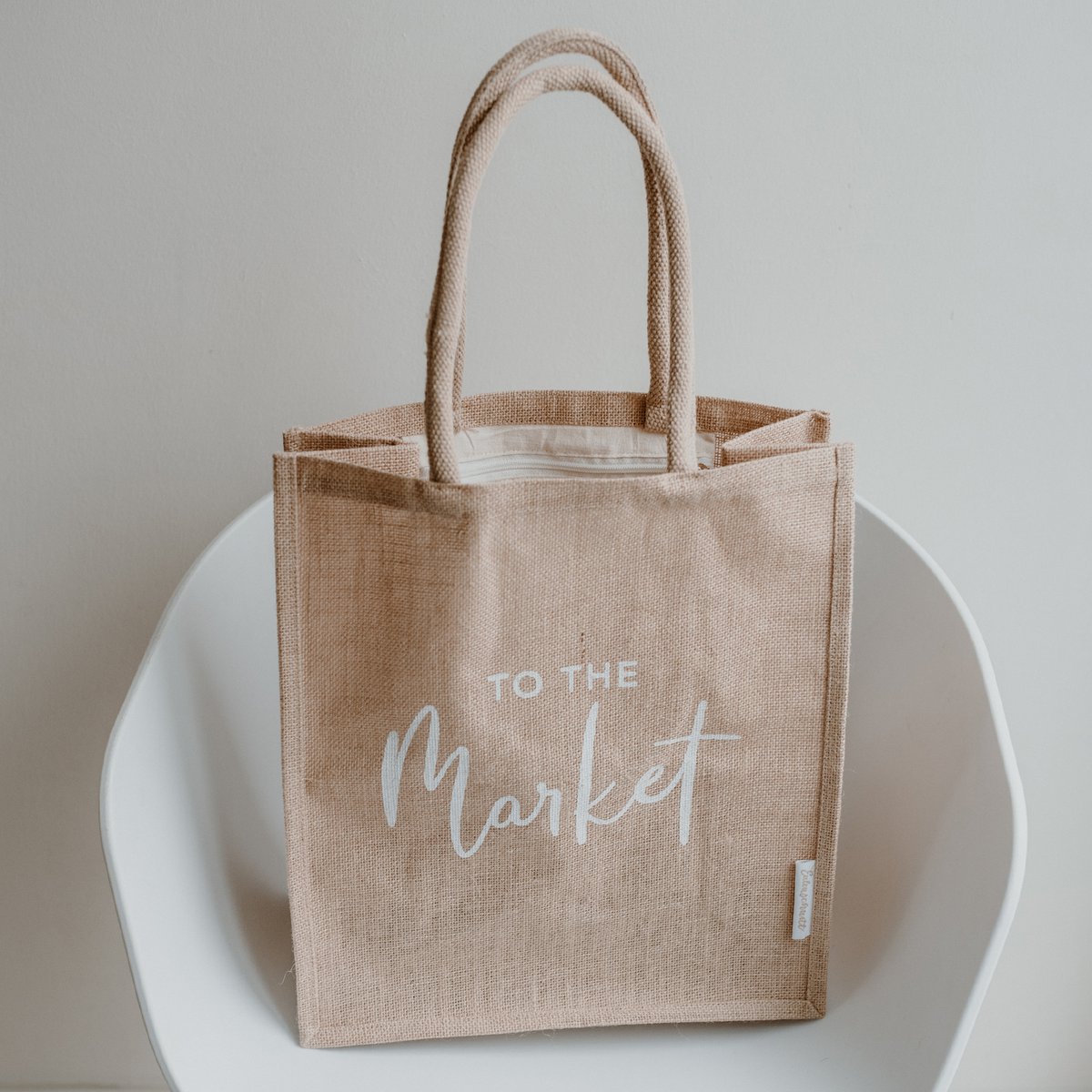 Jute Shopper to the Market natur