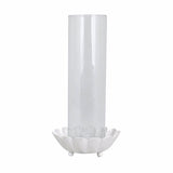 Kerzenhalter Glass Pipe Ingrid Antique white