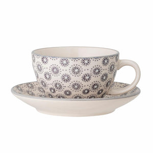 Bloomingville Elsa Tasse mit Unterteller